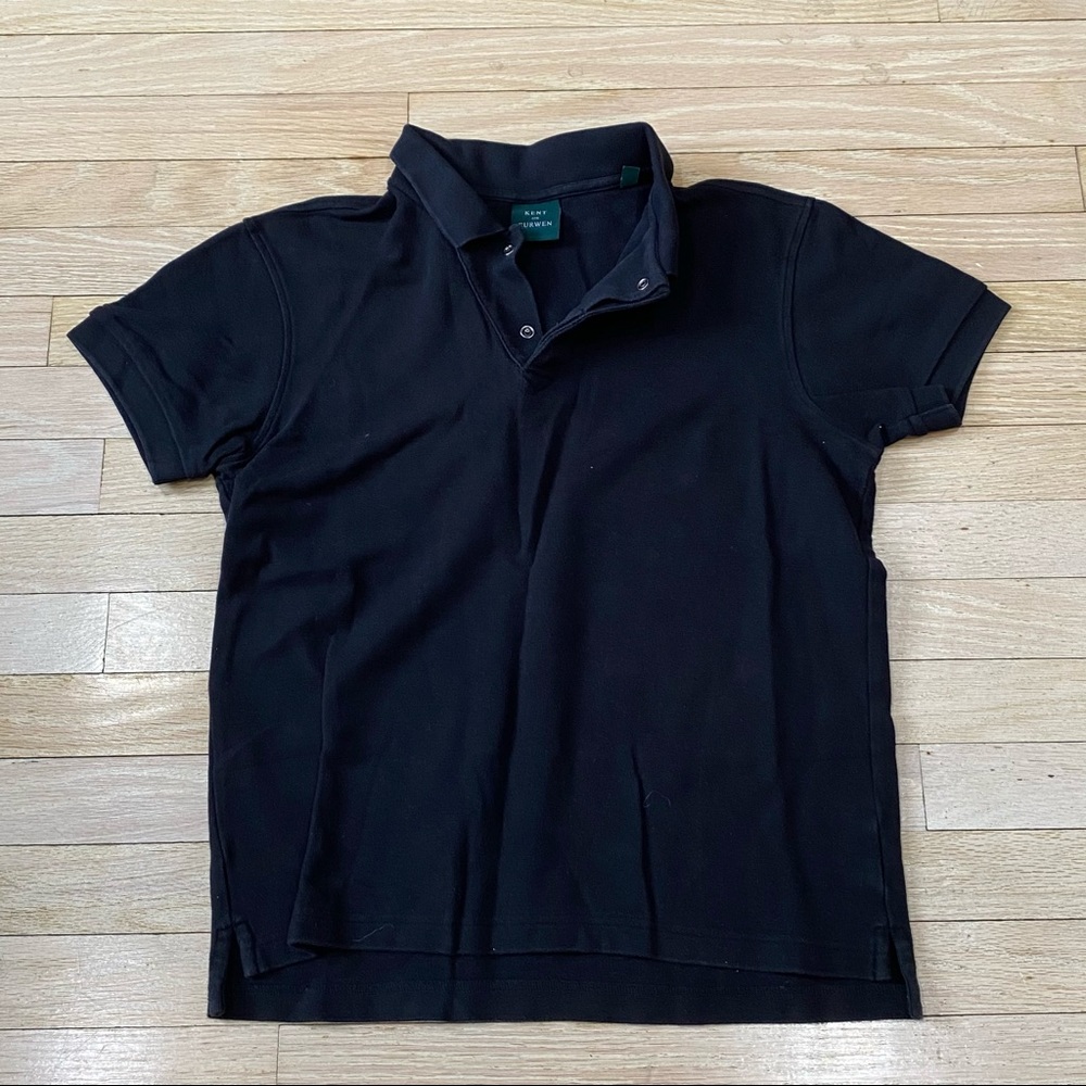 Kent & Curwen designer polo shirt - black